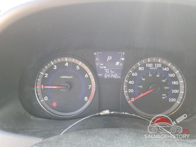 KMHCU5AE8EU161278 2014 HYUNDAI ACCENT photo no. 9