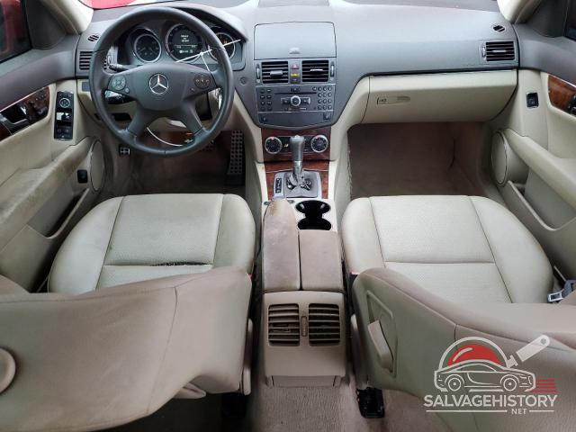 WDDGF5EB6AR129979 2010 MERCEDES-BENZ C-CLASS photo no. 8