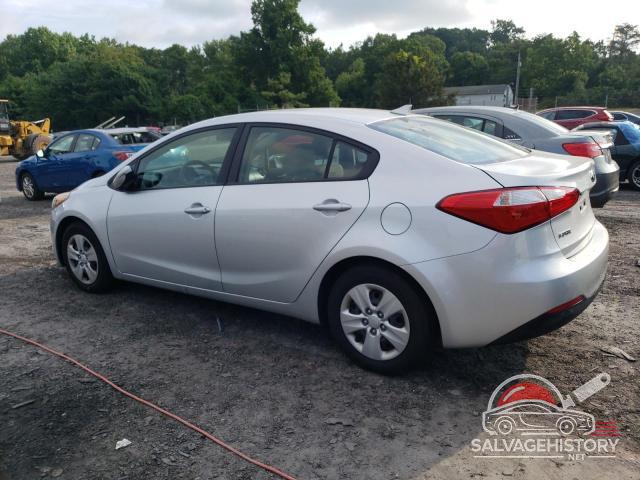 KNAFK4A62G5612936 2016 KIA FORTE photo no. 2