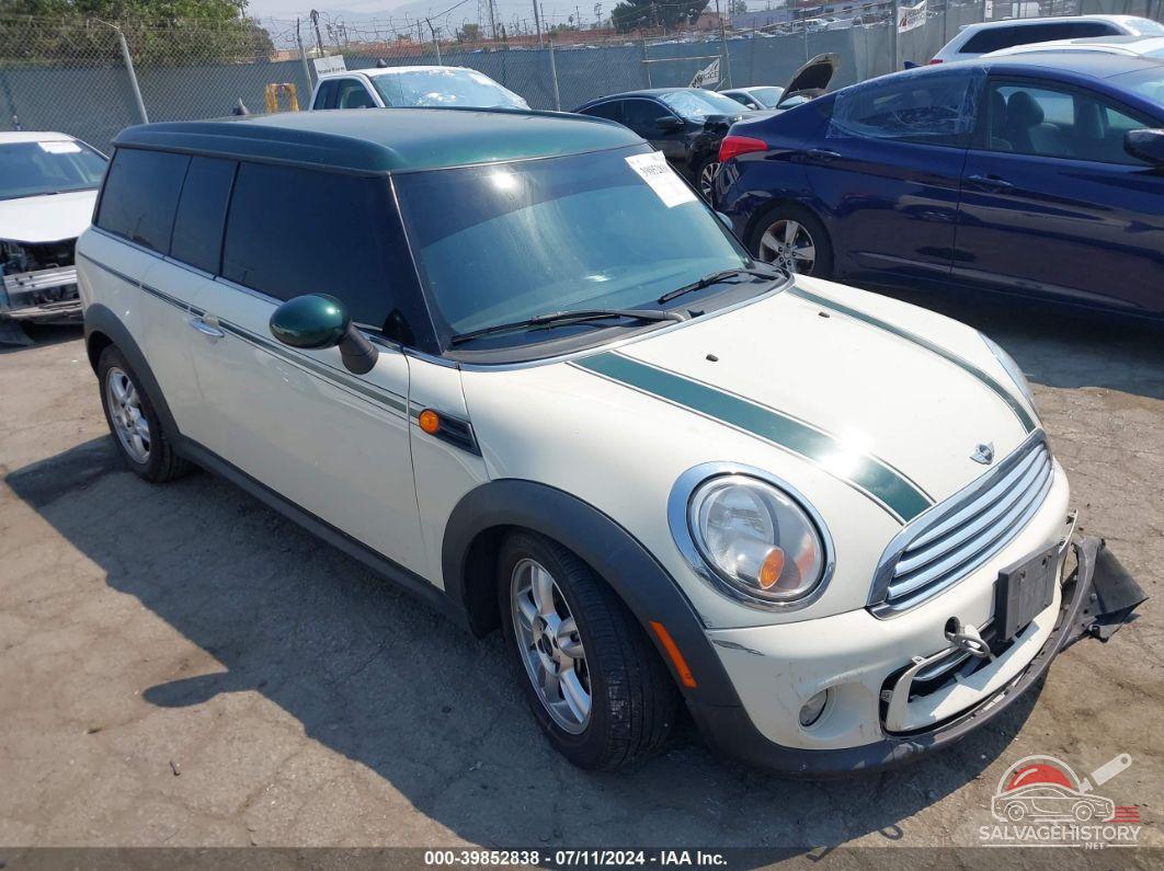 WMWZF3C53DT489672 2013 MINI CLUBMAN photo no. 1