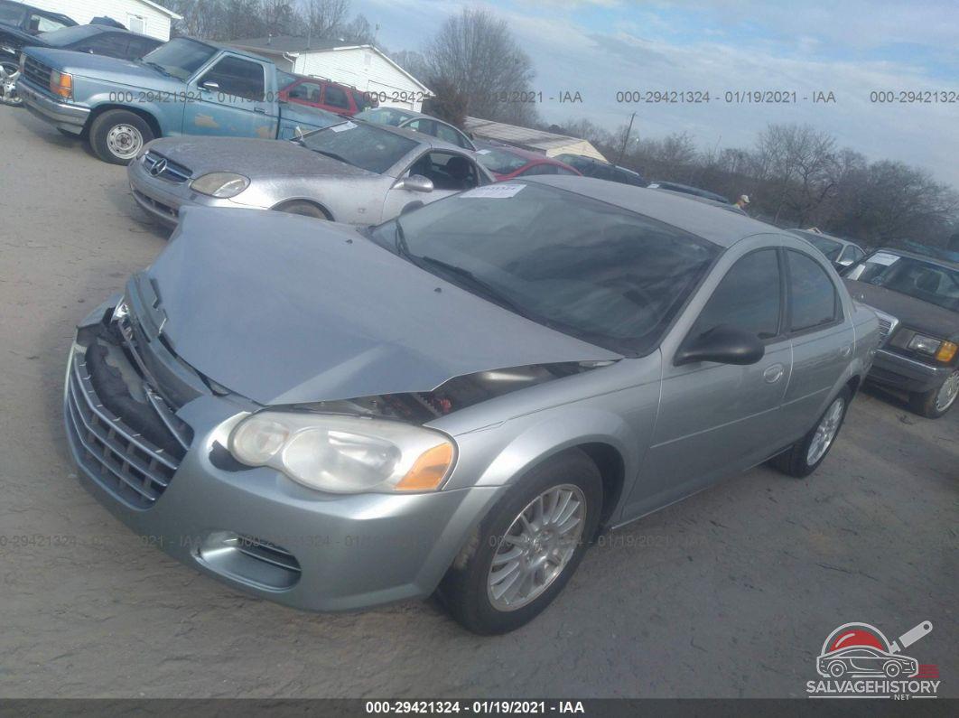 1C3EL56R85N622263 2005 CHRYSLER SEBRING SDN photo no. 2