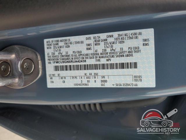 1FMCU9GN6RUA42438 2024 FORD ESCAPE ACT photo no. 13