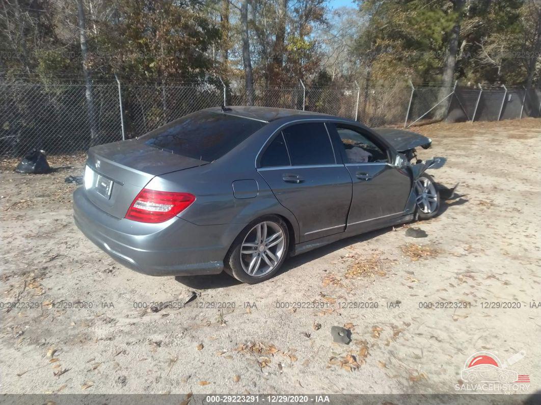 WDDGF4HB4CA616170 2012 MERCEDES-BENZ C-CLASS photo no. 4