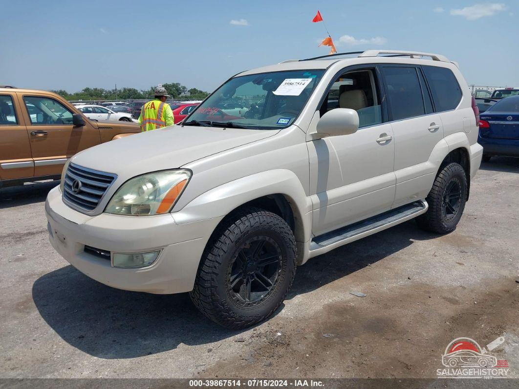 JTJBT20X730007795 2003 LEXUS GX 470 photo no. 2