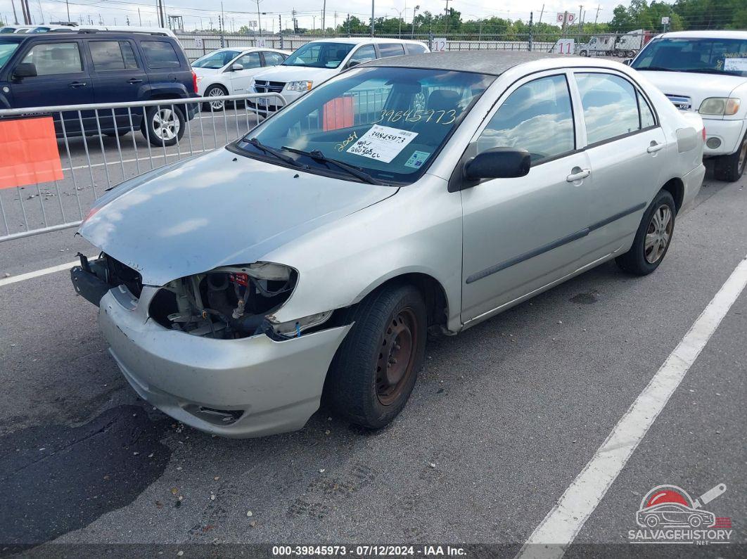 1NXBR32E64Z280168 2004 TOYOTA COROLLA photo no. 2