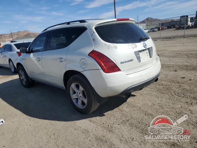JN8AZ08T25W323757 2005 NISSAN MURANO photo no. 2