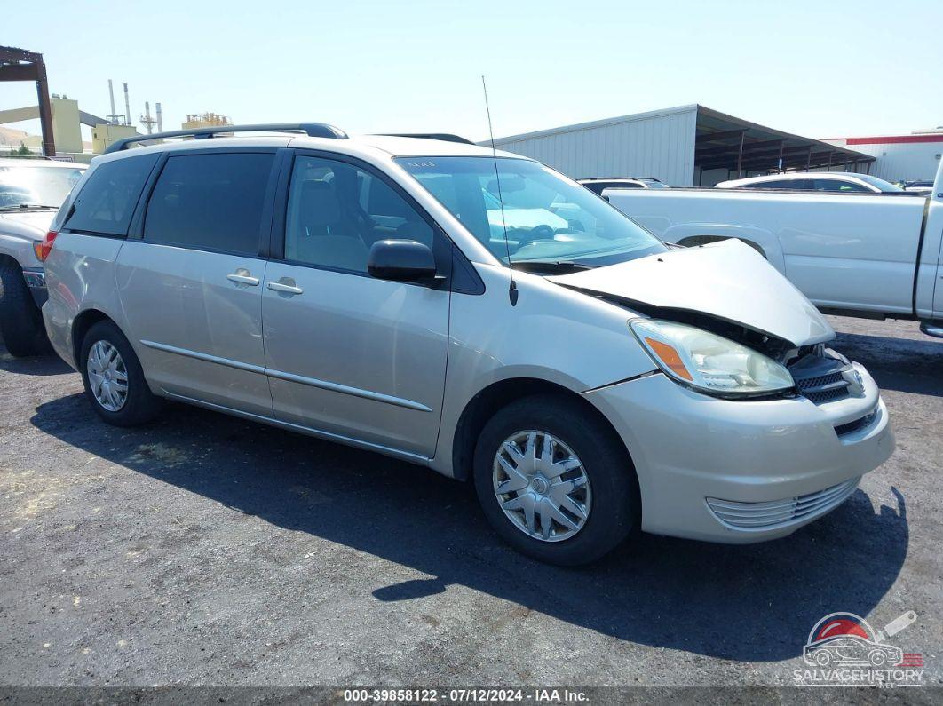 5TDZA23C45S374833 2005 TOYOTA SIENNA photo no. 19
