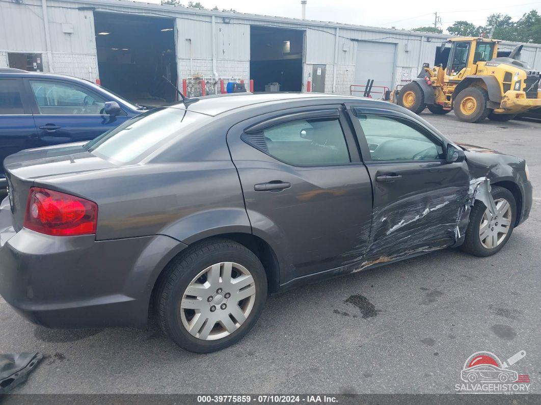 1C3CDZAB4EN201789 2014 DODGE AVENGER photo no. 4