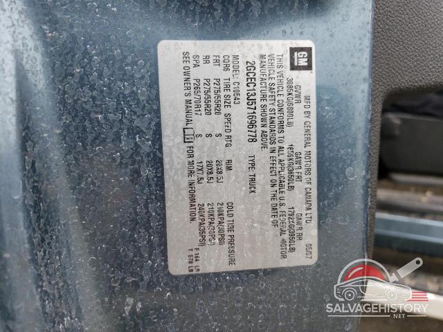 2GCEC13J571696778 2007 CHEVROLET ALL Models photo no. 13