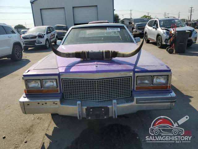 1G6AD6992B9181231 1981 CADILLAC DEVILLE photo no. 5