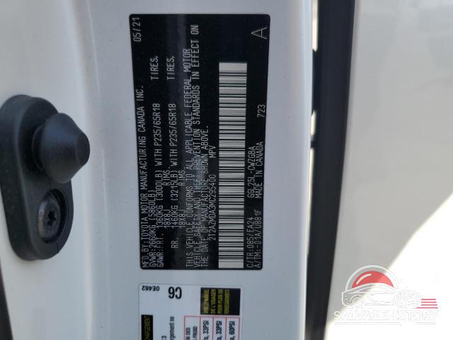 2T2AZMDA3MC295400 2021 LEXUS RX350 photo no. 14