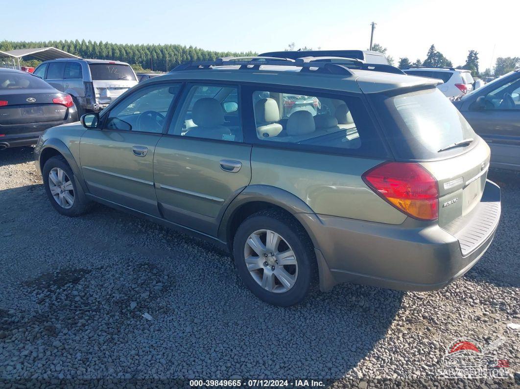 4S4BP62C956305978 2005 SUBARU LEGACY photo no. 3