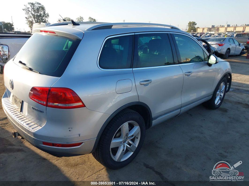 WVGFG9BP3CD003973 2012 VOLKSWAGEN TOUAREG HYBRID photo no. 4