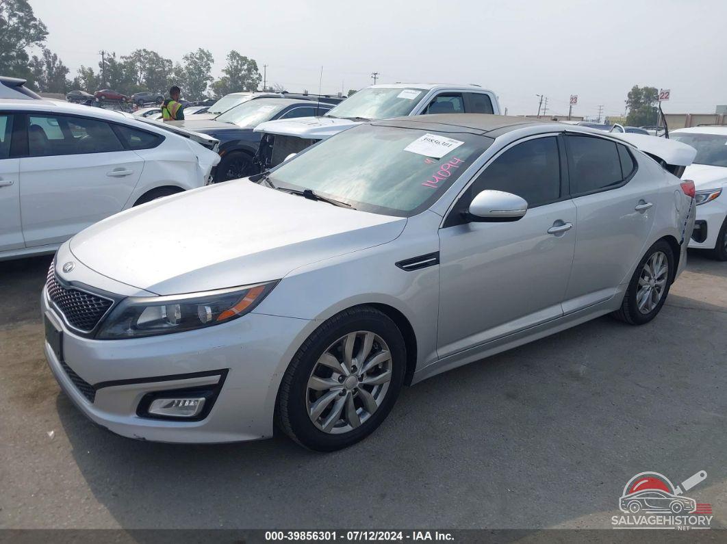 5XXGN4A70EG317124 2014 KIA OPTIMA photo no. 2
