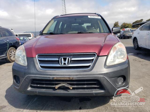 SHSRD68595U308445 2005 HONDA CRV photo no. 5