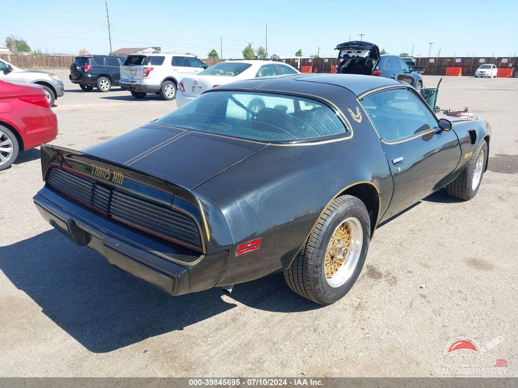 2X87K9L154750 1979 PONTIAC TRANS-AM photo no. 4