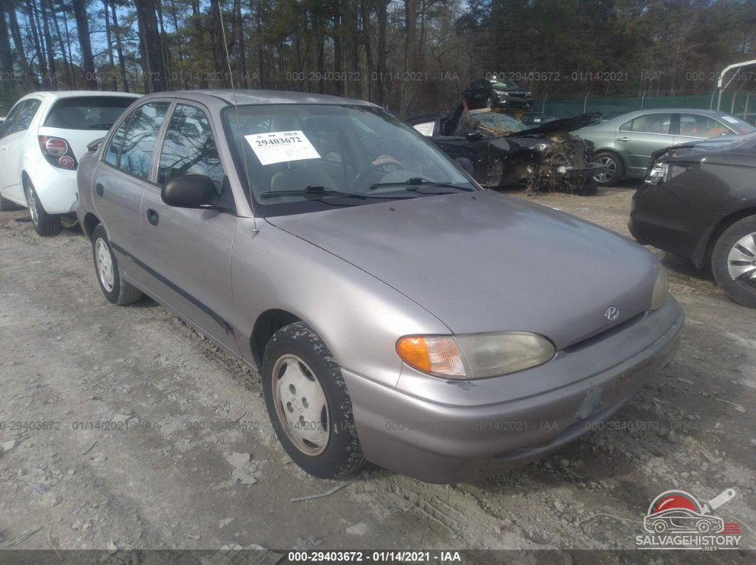 KMHVF24N9VU377704 1997 HYUNDAI ACCENT photo no. 1