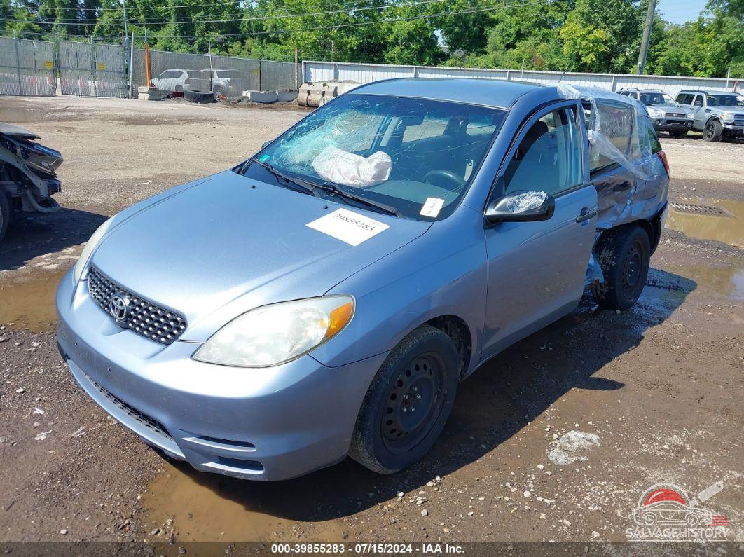 2T1KR32E33C020889 2003 TOYOTA COROLLA MATRIX photo no. 2