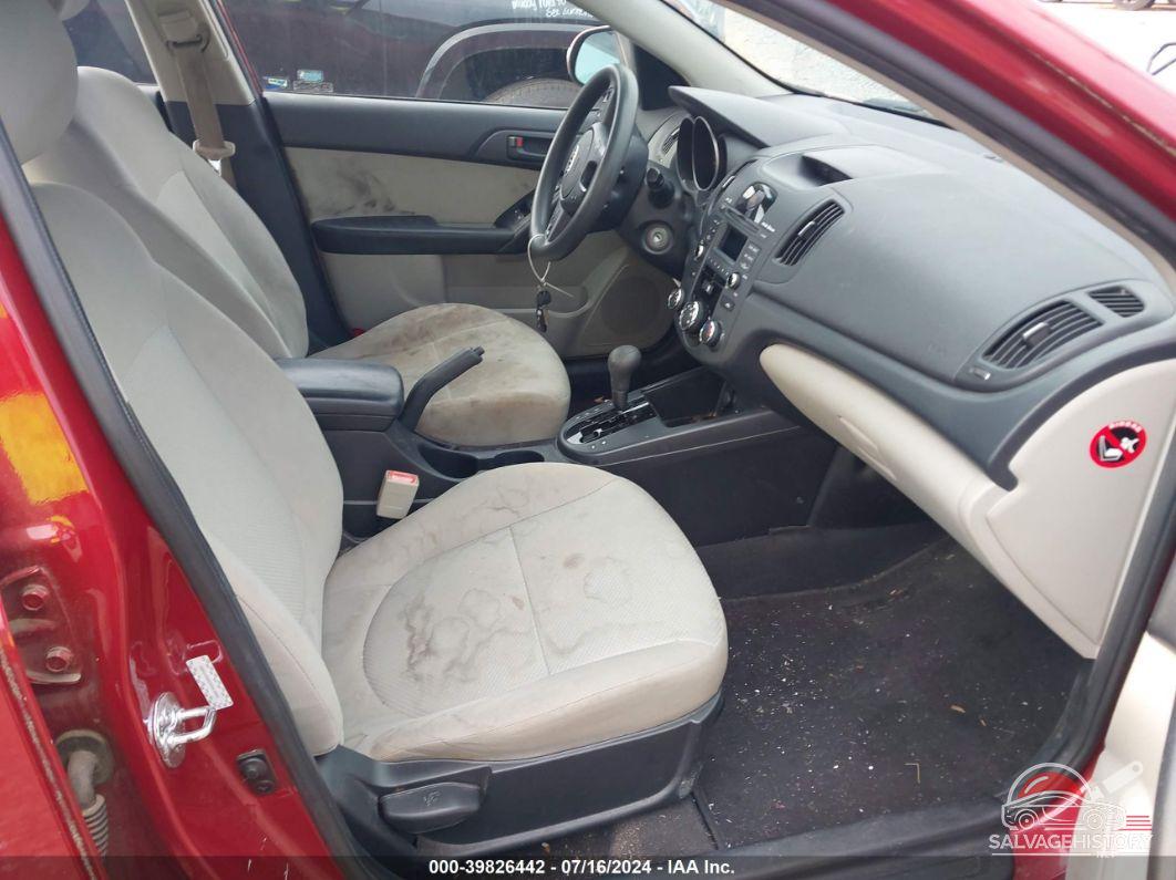 KNAFU4A20A5224991 2010 KIA FORTE photo no. 5