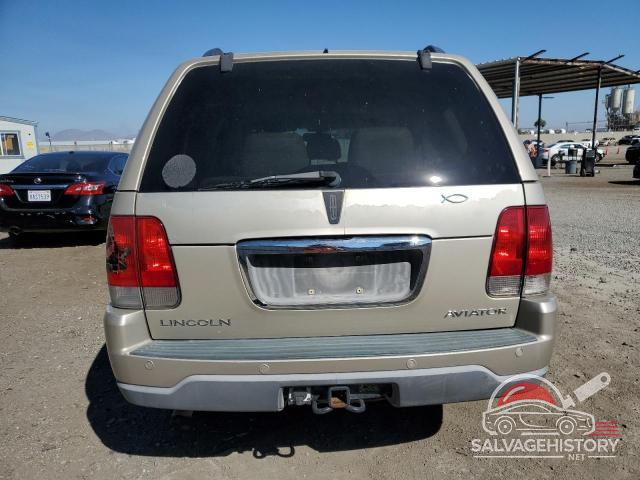 5LMEU88H65ZJ10842 2005 LINCOLN AVIATOR photo no. 6