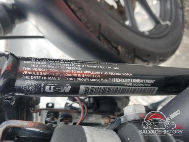 1HD4LE21XNB417020 2022 HARLEY-DAVIDSON XL883 N photo no. 9