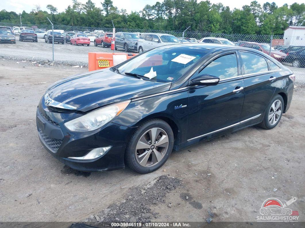 KMHEC4A47BA016386 2011 HYUNDAI SONATA HYBRID photo no. 2