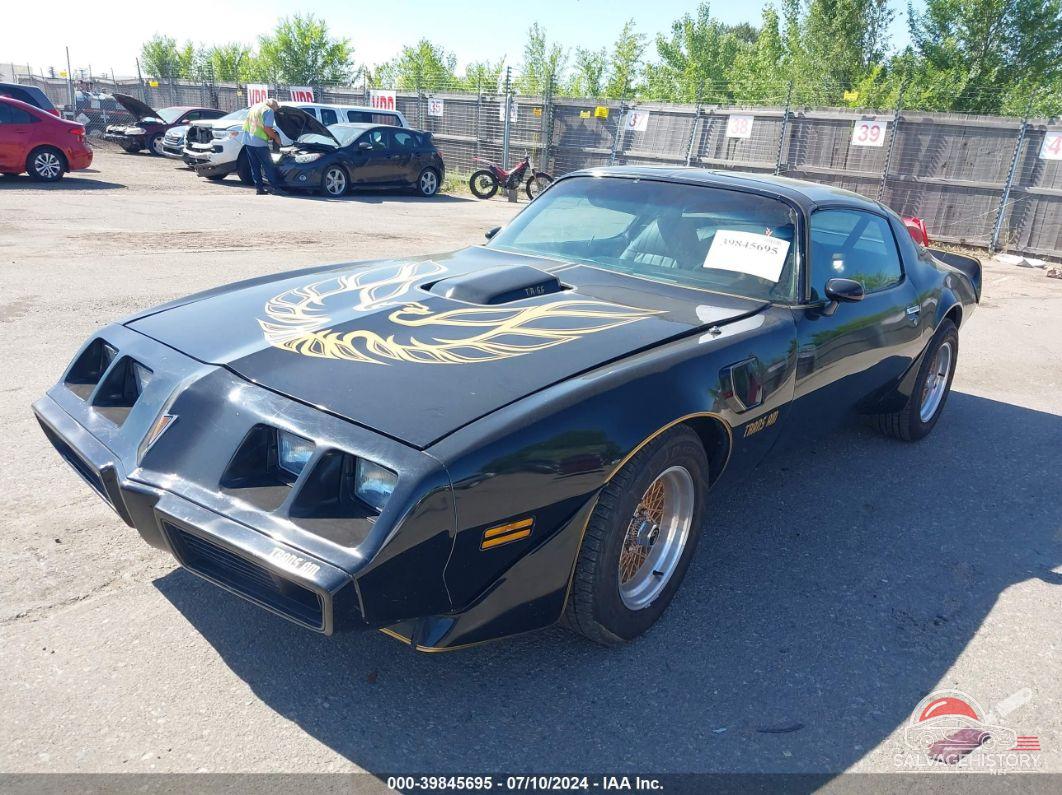 2X87K9L154750 1979 PONTIAC TRANS-AM photo no. 2