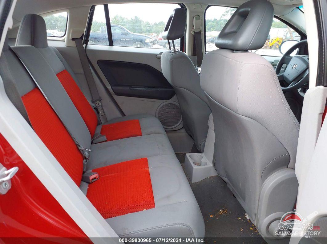 1B3HB48B37D228749 2007 DODGE CALIBER photo no. 8