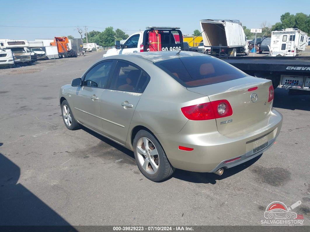 JM1BK12F441188791 2004 MAZDA MAZDA3 photo no. 3