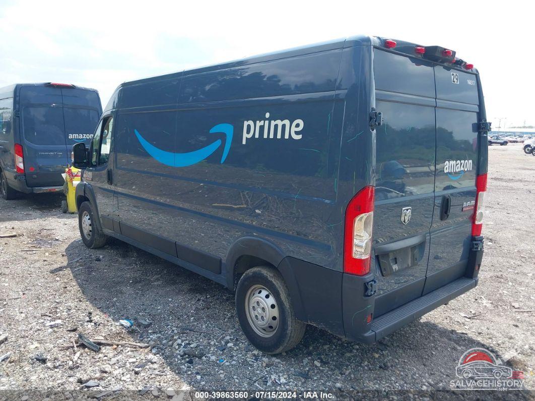 3C6TRVDG1KE520796 2019 RAM PROMASTER 2500 photo no. 3