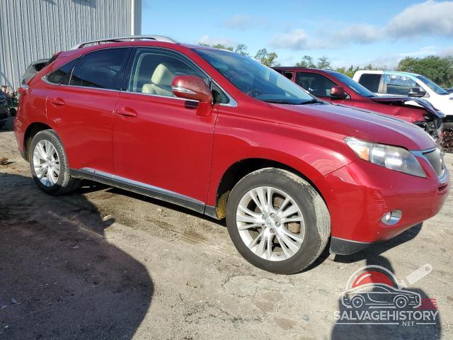 JTJBC1BA5A2023398 2010 LEXUS RX450 photo no. 4