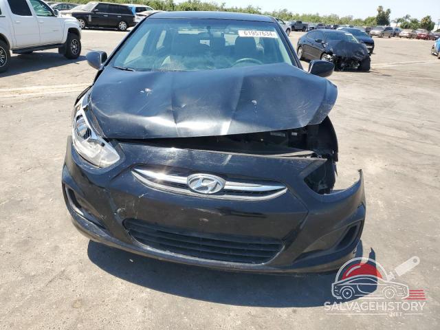 KMHCT4AE7FU935678 2015 HYUNDAI ACCENT photo no. 5