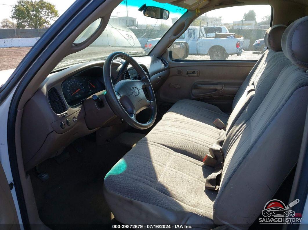 5TBJN3212YS114354 2000 TOYOTA TUNDRA photo no. 5