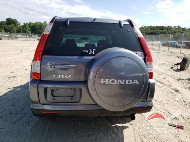 SHSRD789X6U431746 2006 HONDA CRV photo no. 6
