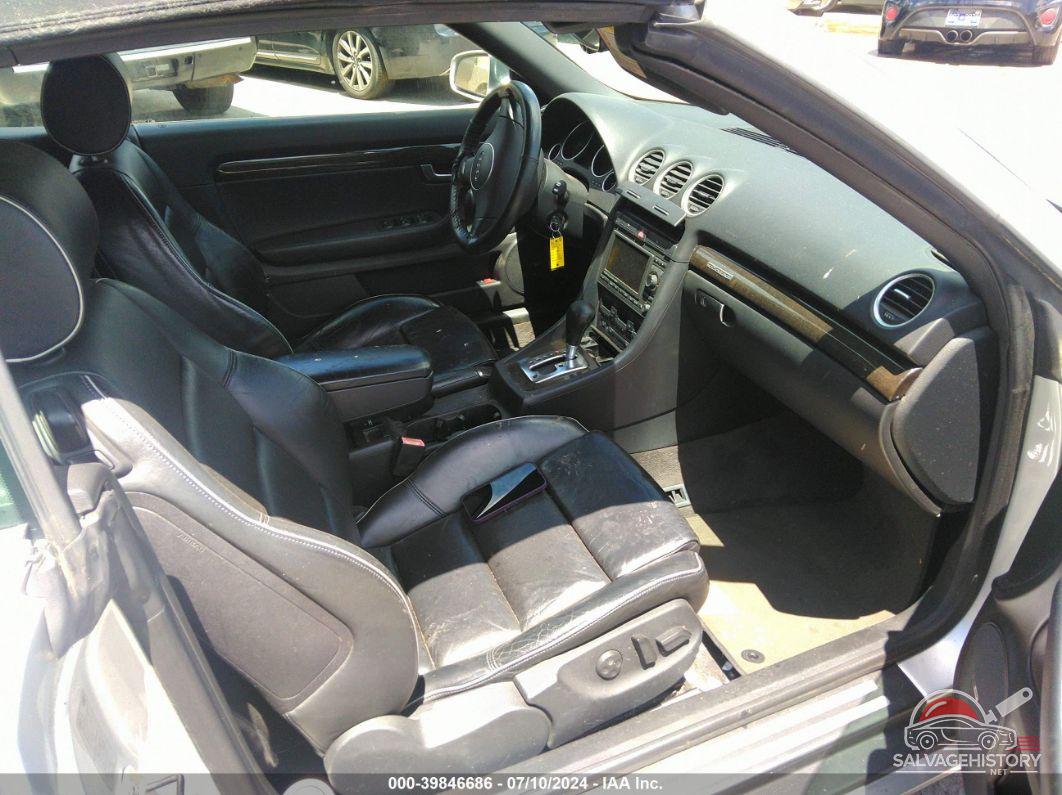 WUARL48H85K902474 2005 AUDI S4 photo no. 5
