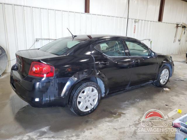 1C3CDZAB4DN725409 2013 DODGE AVENGER photo no. 3