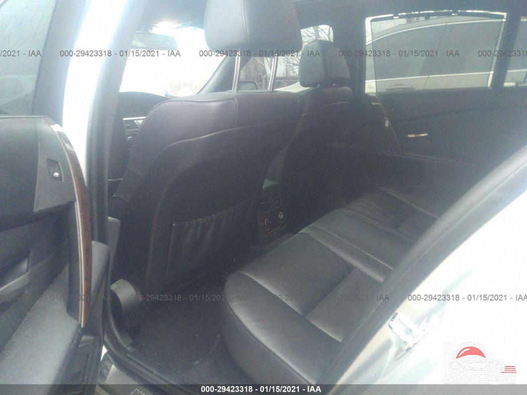 WBANE73506CM32146 2006 BMW 5 SERIES photo no. 8