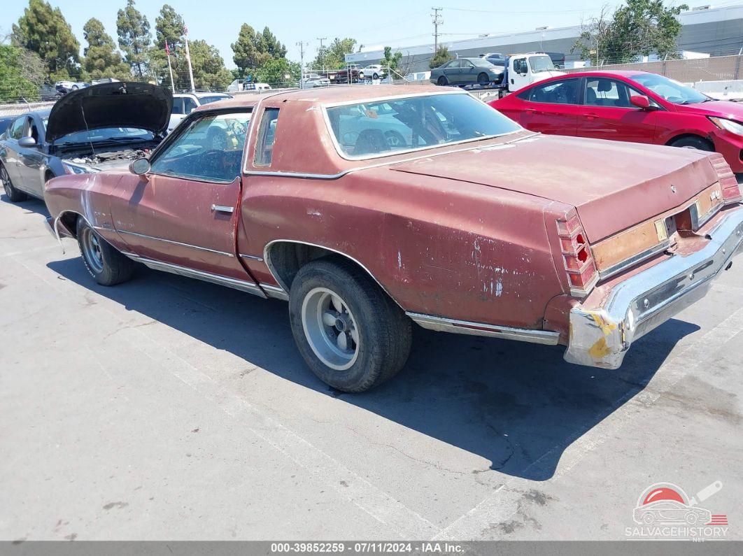 1H57H5Z421892 1975 CHEVROLET MONTE CARLO photo no. 3
