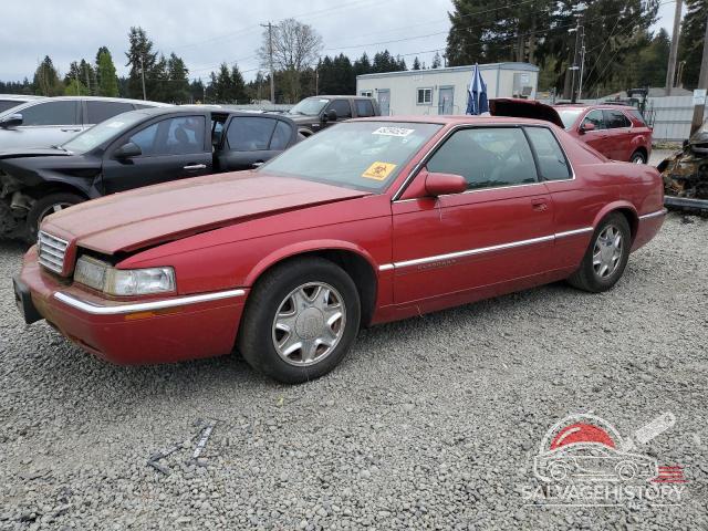 1G6EL12Y9WU606987 1998 CADILLAC ELDORADO photo no. 2