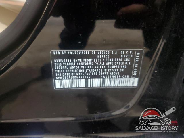 3VWDP7AJ0DM429555 2013 VOLKSWAGEN JETTA photo no. 13