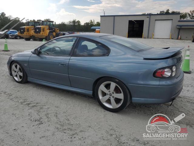 6G2VX12U46L810835 2006 PONTIAC GTO photo no. 2