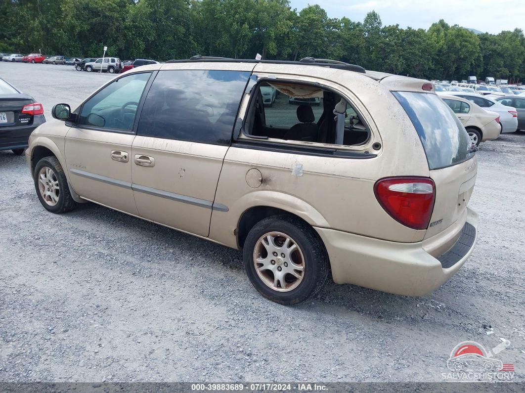 2B4GP74L61R291129 2001 DODGE GRAND CARAVAN photo no. 3