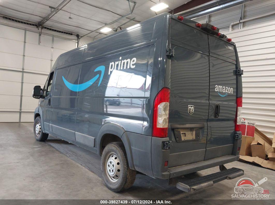 3C6TRVDG4JE161328 2018 RAM PROMASTER 2500 photo no. 3