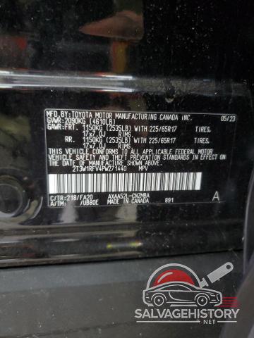 2T3W1RFV4PW271440 2023 TOYOTA RAV4 photo no. 12