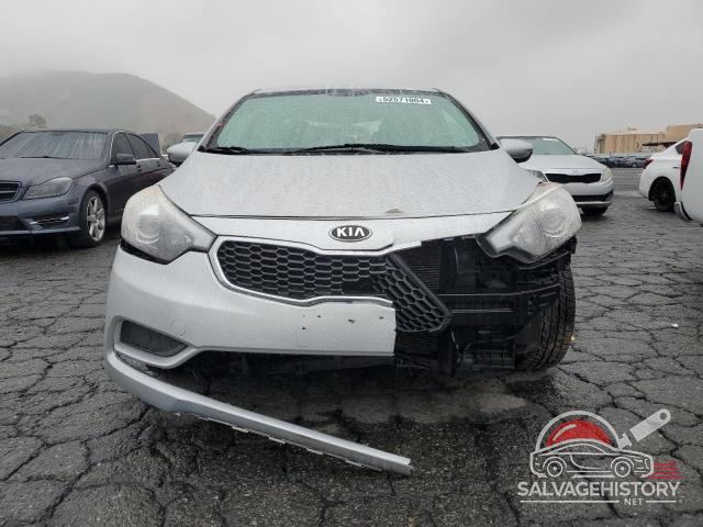 KNAFK4A63G5617448 2016 KIA FORTE photo no. 5