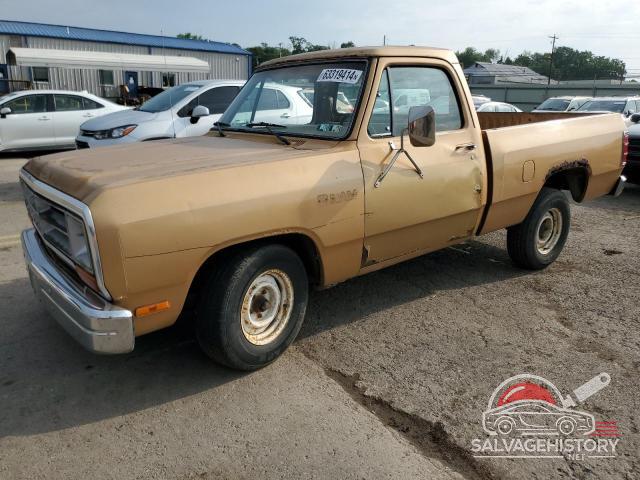 1B7FD14W2GS132128 1986 DODGE D SERIES photo no. 2