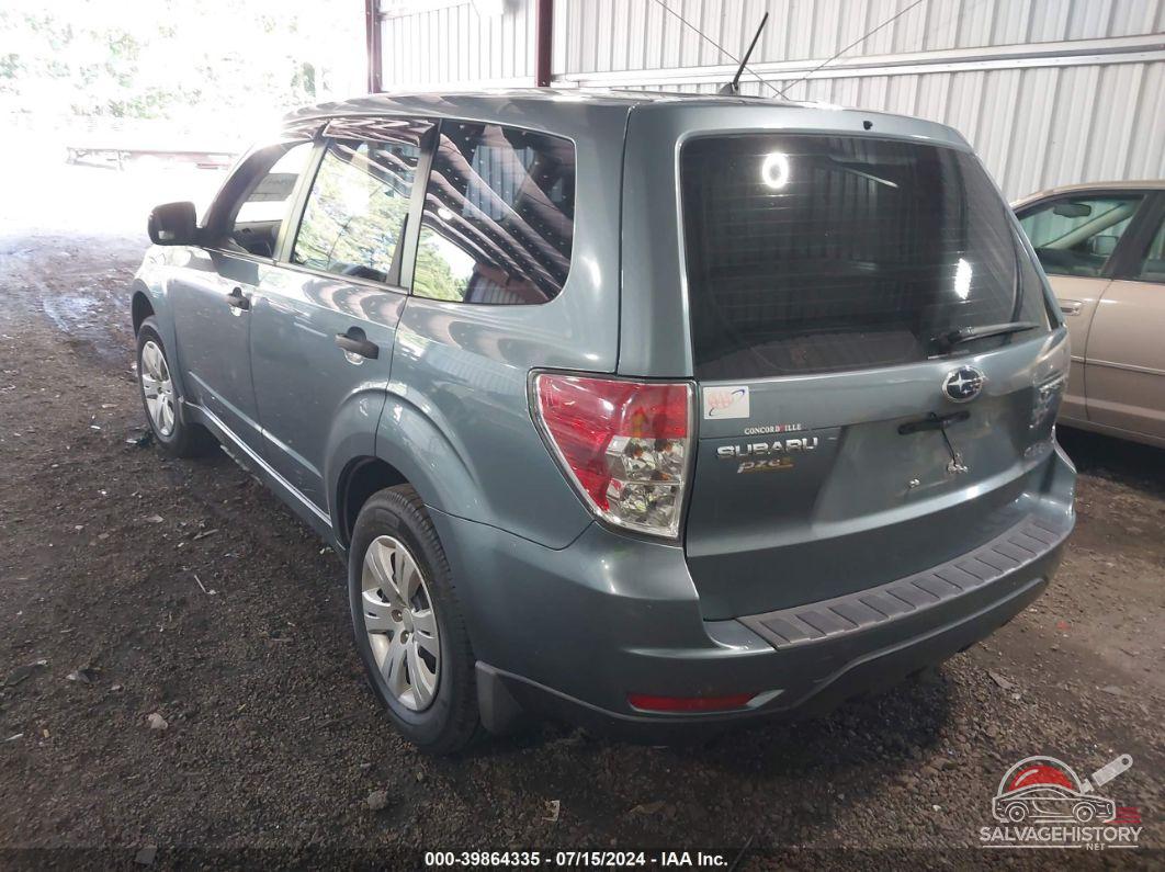 JF2SH61669H795269 2009 SUBARU FORESTER photo no. 3
