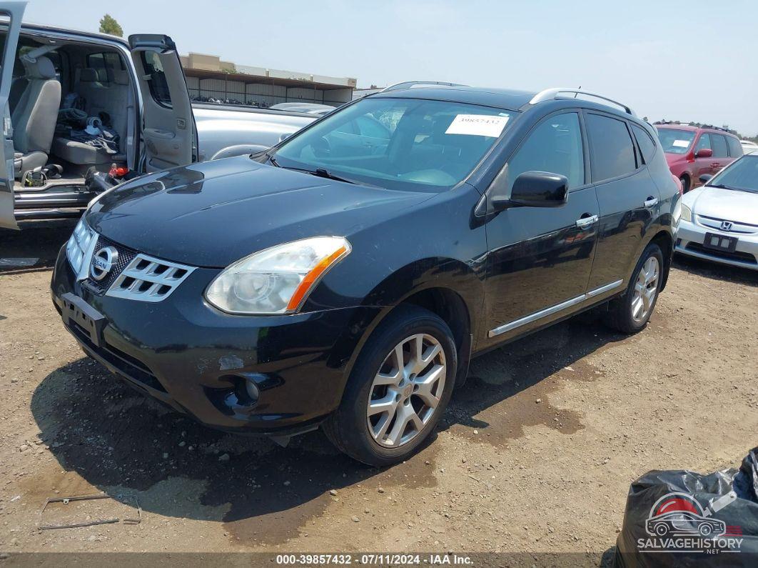 JN8AS5MV4BW267874 2011 NISSAN ROGUE photo no. 2