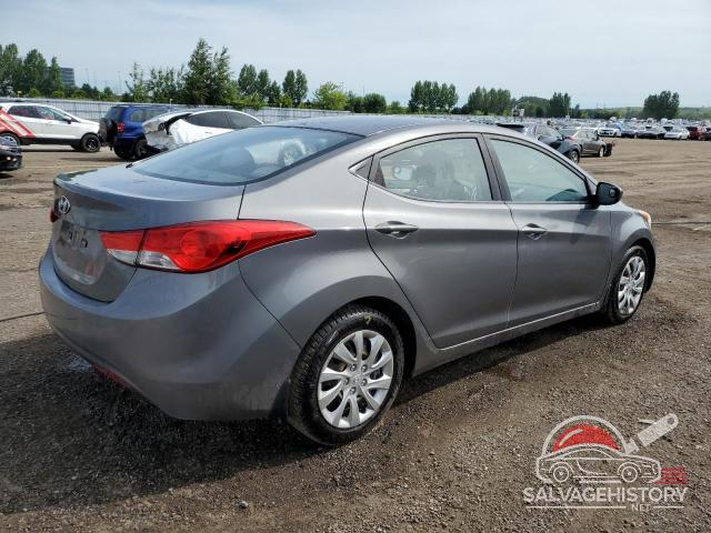5NPDH4AE8BH039078 2011 HYUNDAI ELANTRA photo no. 3