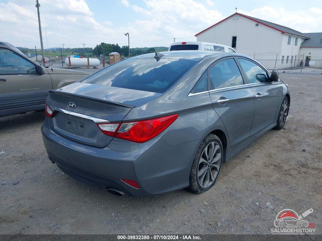 5NPEC4AC8EH855097 2014 HYUNDAI SONATA photo no. 4